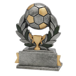 Odlewana Statuetka Piłkarska Piłka Nożna RE.014.22.A   9cm