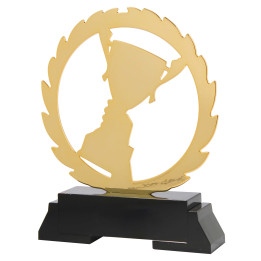 Statuetka Metalowa L230  18,5cm