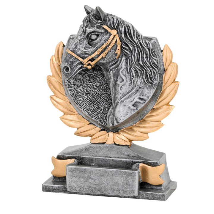 Odlewana Statuetka Konie FG181 13,5cm