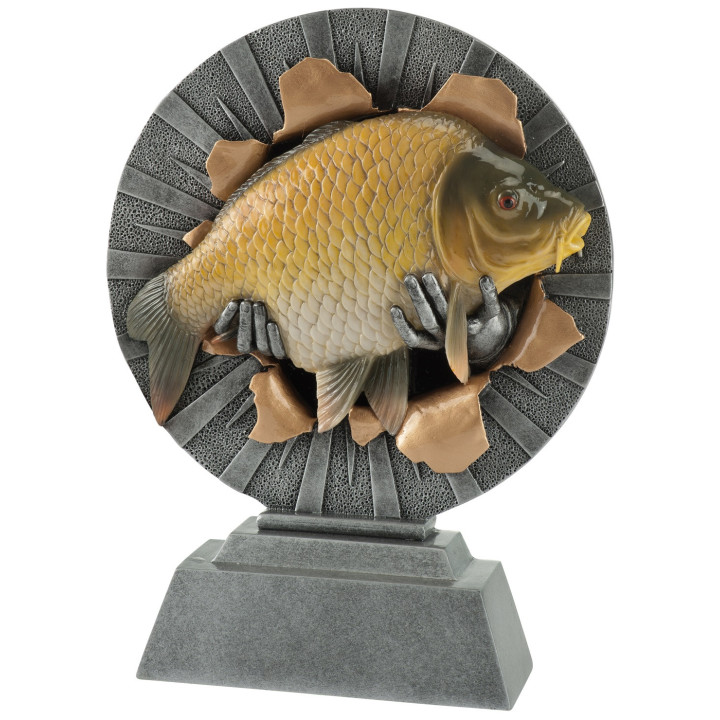 Odlewana Statuetka Ryba RE.076.A  22,5cm
