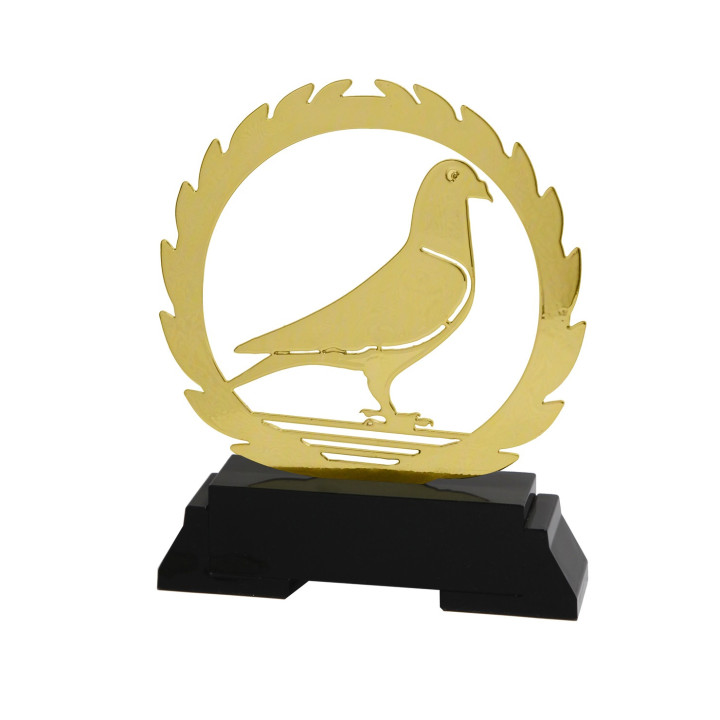 Metalowa Statuetka L233  18,5cm