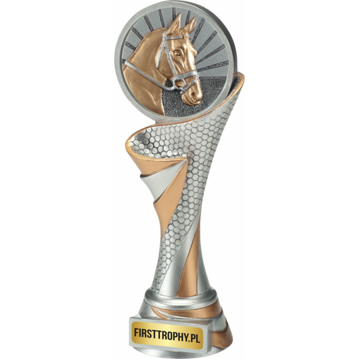 Odlewana Statuetka Konie FG141FG009 22,5cm
