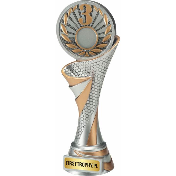 Odlewana Statuetka ogólny 3 miejsce FG141FG048 22,5cm