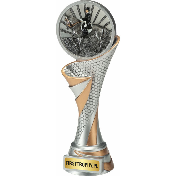 Odlewana Statuetka jeżdziectwo FG141FG068 22,5cm