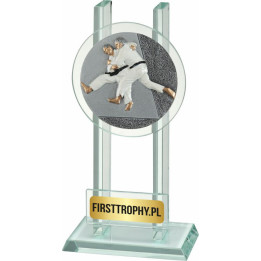 Statuetka szklana Sztuki Walki W141FG5004 16,5cm