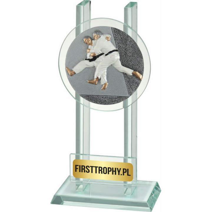 Statuetka szklana Sztuki Walki W141FG5004 16,5cm
