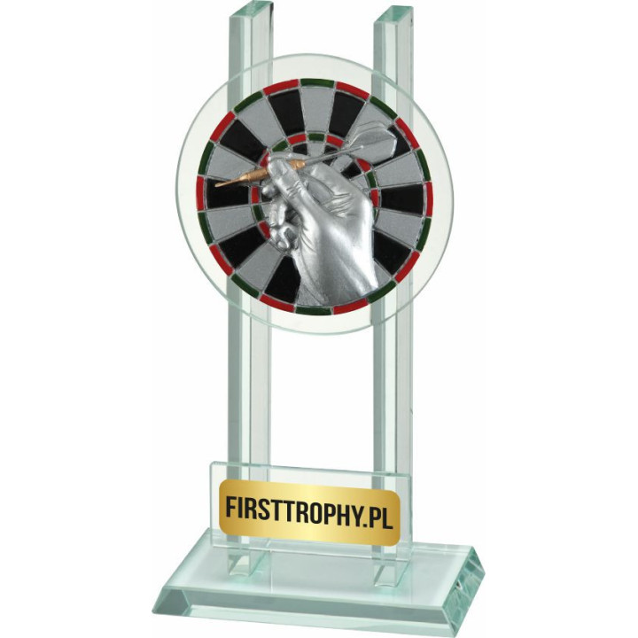 Statuetka szklana Dart W141FG5011 16,5cm