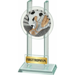 Statuetka szklana piłka nożna bramkarz W141FG5076 16,5cm