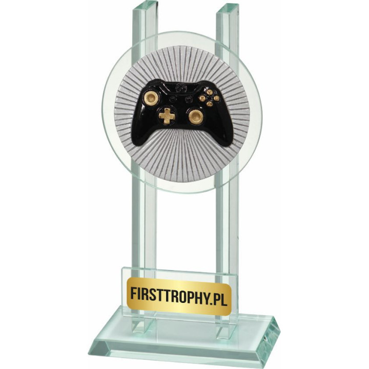 Statuetka szklana e-sport W141FG50106 16,5cm