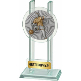 Statuetka szklana piłkarska kobieca W141FG50107 16,5cm