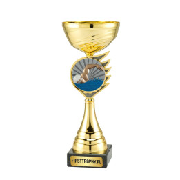 Puchar Pływanie ET.407CFG008.A 26cm