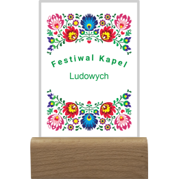 Statuetka Szklana  W441  15cm DOWOLNY GRAWER