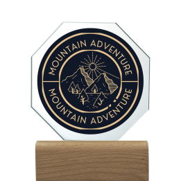 Statuetka Szklana TM117  17,5cm