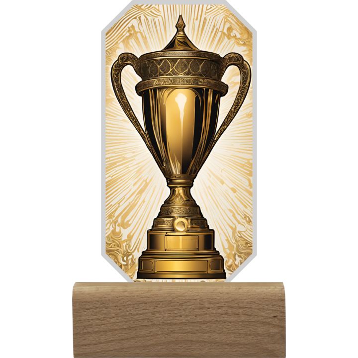 Statuetka Akrylowa 10mm TM128  19cm