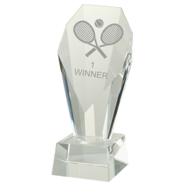 Trofeum Szklane TM155 18,5cm  DOWOLNY Grawer