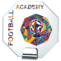 Trofeum Szklane TM150 16cm  DOWOLNY  NADRUK