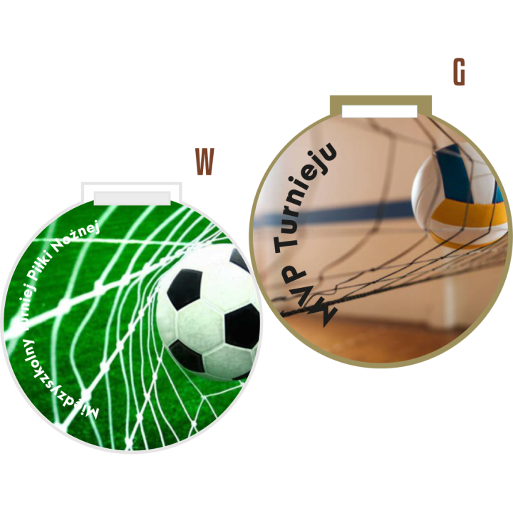 Medal Akrylowy 60mm TM137 DOWOLNY GRAWER i NADRUK