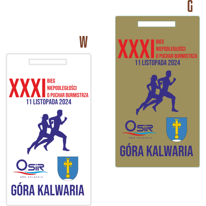 Medal Akrylowy 80x45mm TM136 DOWOLNY GRAWER i NADRUK