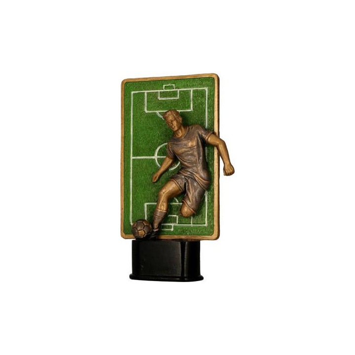 Statuetka odlewana - piłka nożna / najlepszy zawodnik RFST3055/BR/GN