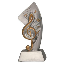 Statuetka odlewana Klucz Wiolinowy  RP2009