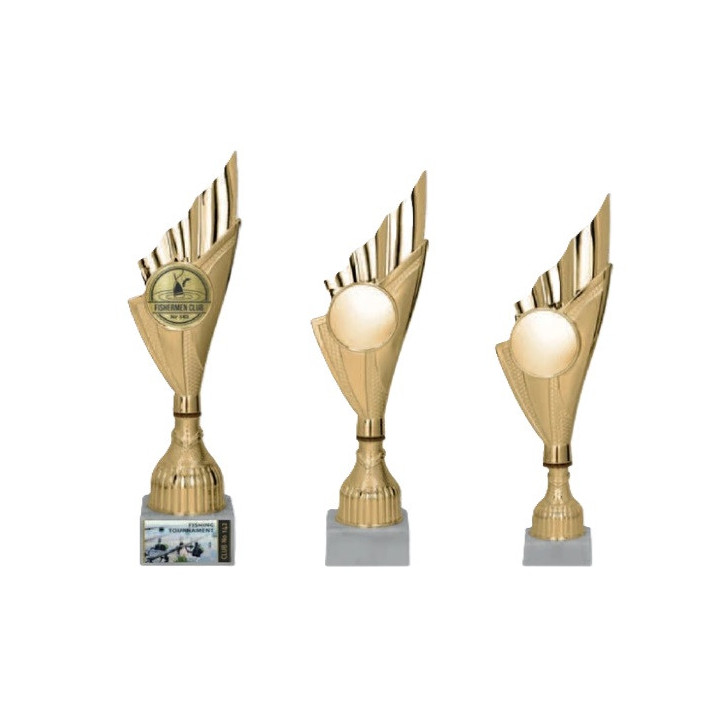 Puchar plastikowy złoty 9282