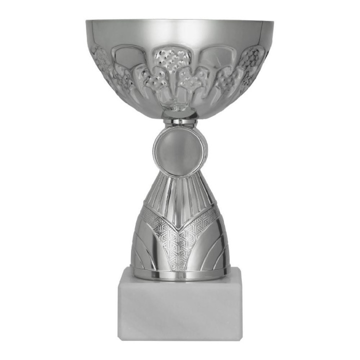 Puchar metalowy srebrny 9307