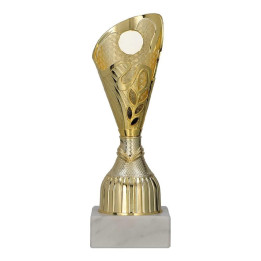 Puchar plastikowy złoty 9308