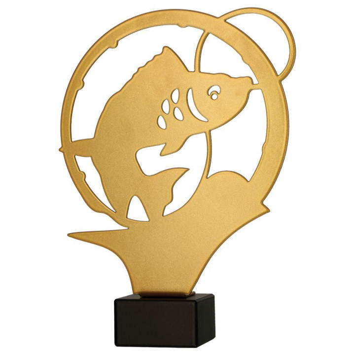 Statuetka metalowa Karp - ML-FIS3 21cm