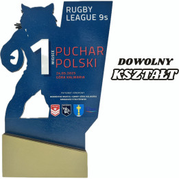 Statuetka Drewniana w dowolnym kształcie z grafiką TM187