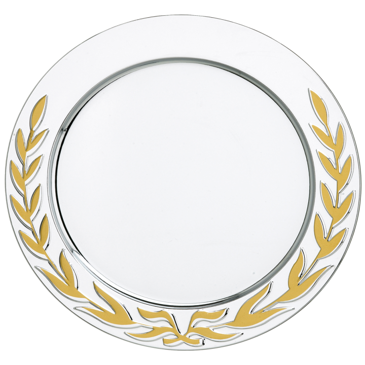 Patera metalowa w etui z grawerem