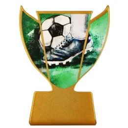 Statuetka metalowa Atrybuty Piłkarza 10cm SL-SOC1