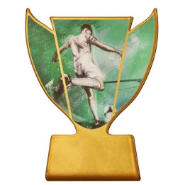 Statuetka metalowa Atrybuty Piłkarza 10cm SL-SOC2