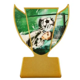 Statuetka metalowa Atrybuty Piłkarza 10cm SL-SOC3