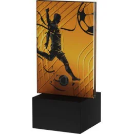 Mini Statuetka Szklana Piłka Najlepszy Strzelec AG1-12/SOC1