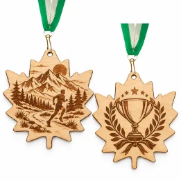 Medal Drewniany - TM304 - 50-95 mm - TULVARIS - DOWOLNY KSZTAŁT - Grawer