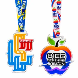 Medal Akrylowy TM1353 VIOLETTA - DOWOLNY KSZTAŁT - Luxprint Premium