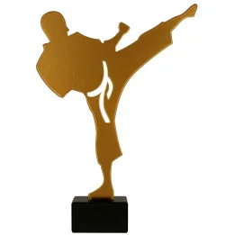 Statuetka metalowa Karate ML-KAR  21cm