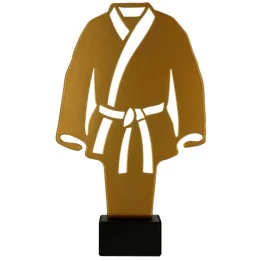 Statuetka metalowa Karate/Judo ML-KAR2  21cm