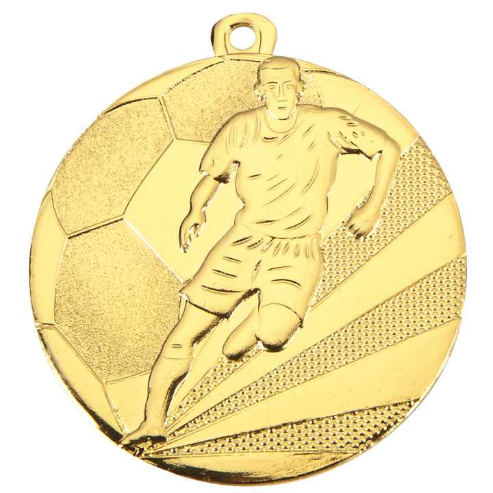 Medal Metalowy Piłka Nożna D112A.01 50mm
